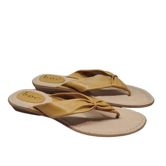 B.O.C Womens Outdoor Comfort Sandals Flip Flop Thong Shoes sz 11M - Picture 1 of 11